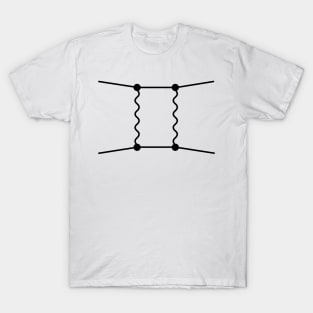 Feynman Diagram - Quantum Field Theory And Particle Physics T-Shirt